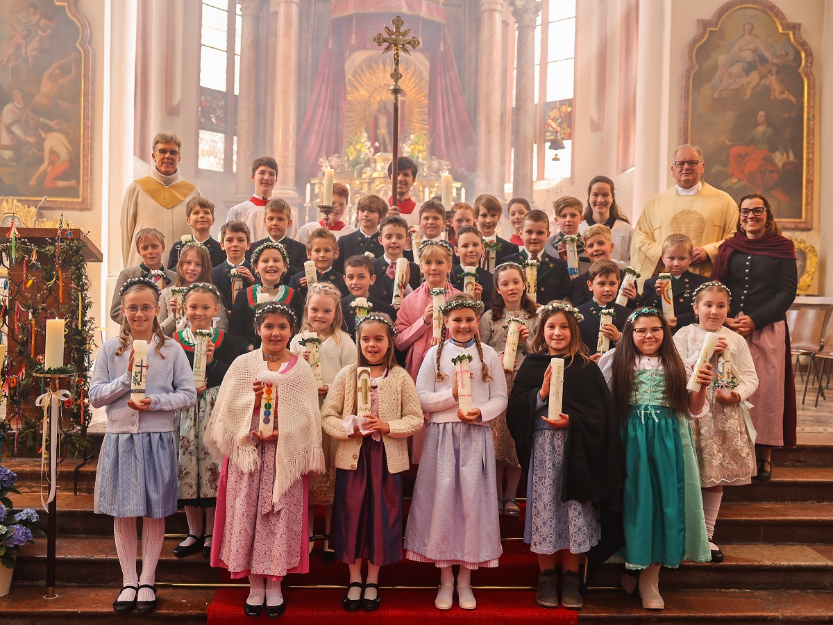 Erstkommunion St. Andreas Berchtesgaden