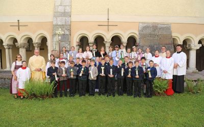 Gruppenfoto Kreuzgang BGD